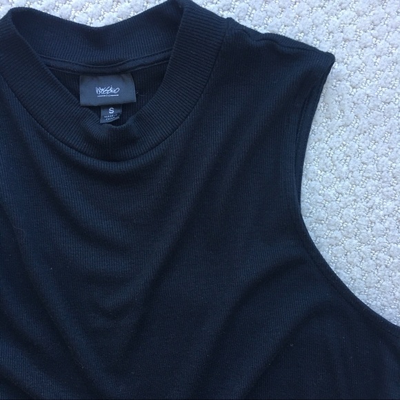 Mossimo - Sleeveless Flowy Mock Turtleneck Tunic - Picture 2 of 5